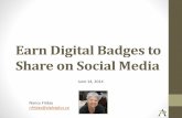 Earn Digital Badges to Share on Social Media