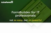 ActiveForms - form builder for professionals