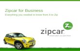 Zipcar for Business 101