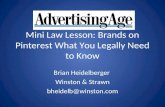 Brands on Pinterest - What You Legally Need to Know - Ad Age Mini Law Lesson