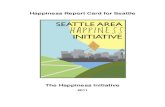 Seattle Area Happiness Report Card for 2011