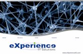 Spanish Company 'eXperience' portfolio.2013 - english