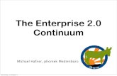 The Enterprise 2.0 Continuum