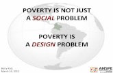 La pobreza como un problema de diseño