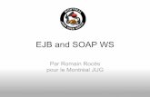 EJB et WS (Montreal JUG - 12 mai 2011)