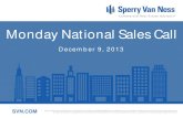 Sperry Van Ness #CRE National Sales Meeting 12-9-13