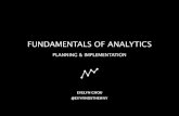 Fundamentals of Analytics Planning & Implementation
