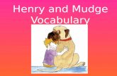 Henry and mudge vocabulary