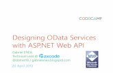 Iasi code camp 20 april 2013   gabriel enea - designing o-data services with asp.net web api