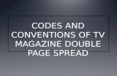 Codes and conventions of tv mag