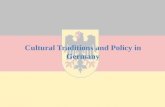 Cultural traditions and policy in germany