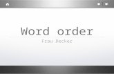 Word order powerpoint split