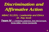 Affirmative action chapter team IV