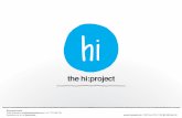The hi:project: transforming interfaces / securing privacy / driving mutual value from data / supporting self-knowledge
