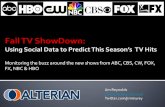 Fall TV Show Down Using Social Data To Predict This Season’S  Tv Hits