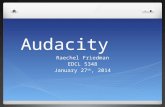 Audacity Presentation