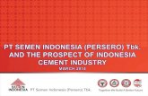 Semen Indonesia (SMGR) Corp Presentation March 2014