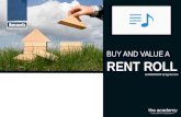 Buy and value a rent roll updated version