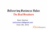 Delivering Business Value - The Deal Breakers