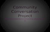 Community Conversation Project