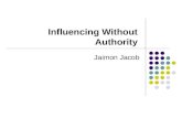 Influencing without authority - slide deck