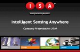 ISA - Intelligent Sensing Anywhere