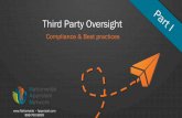 Nationwide Appraisal Network Third Party Compliance & Oversight Webinar Part I
