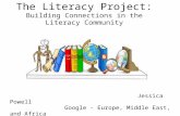 The Literacy Project: Building connections in the literacy community by Jessica Powell