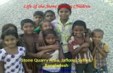 Life of the stone quarry children