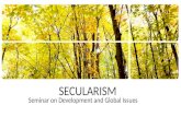 Secular, Secularization and Islam