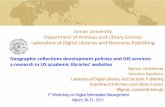 Geographic collections development policies and GIS services: a research in US academic libraries' websites
