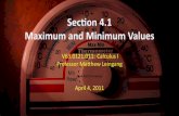 Lesson 18: Maximum and Minimum Values (slides)