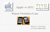 Apple vs HTC- a business law case study