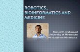BDPA IT Showcase: Robotics and Bioinformatics in Healthcare Industry