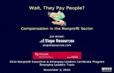 Wait, They Pay People?:  Compensation in the Nonprofit Sector (Rutgers)