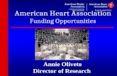 American Heart Association Funding Opportunities (Powerpoint)