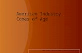 American industry comes of age
