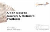 Open source enterprise search and retrieval platform