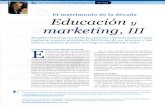 III Educación y Marketing TERCERA PARTE (3/5)