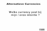 World Café over Currencies
