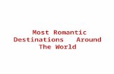 Most Romantic Destinations around the World