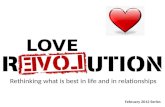 Love revolution sermon 1 (english version)