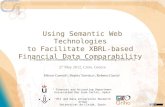 Using Semantic Web Technologies to Facilitate XBRL-based Financial Data Comparability
