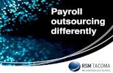 Payroll outsourcing differently