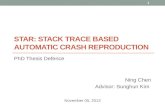 STAR: Stack Trace based Automatic Crash Reproduction