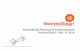 Storytelling4 Planning & Communication (PCA12)