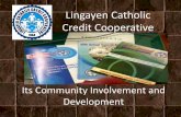 The Lingayen Catholic Credit Cooperative as  Best in Community Development and Involvement