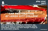 Leeds City College Classic Car Restoration Courses 2013