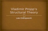 Vladimir Propps Structural Theory