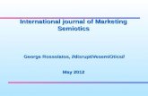 Proposal for international journal of marketing semiotics